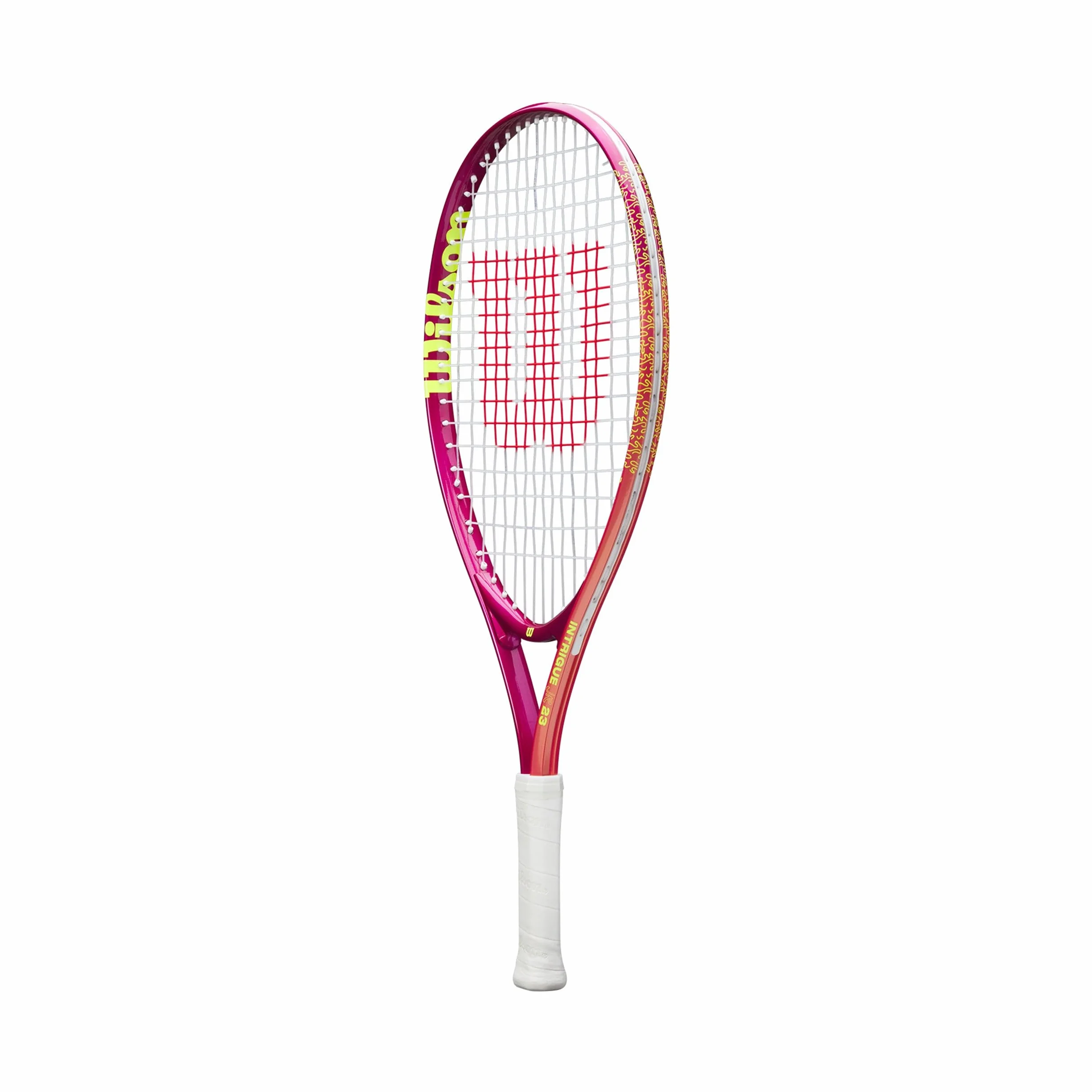 Wilson Intrigue Junior 23 Girls Incordata: Yes 205 g Tennis Rackets Rackets for Children Red - Yellow