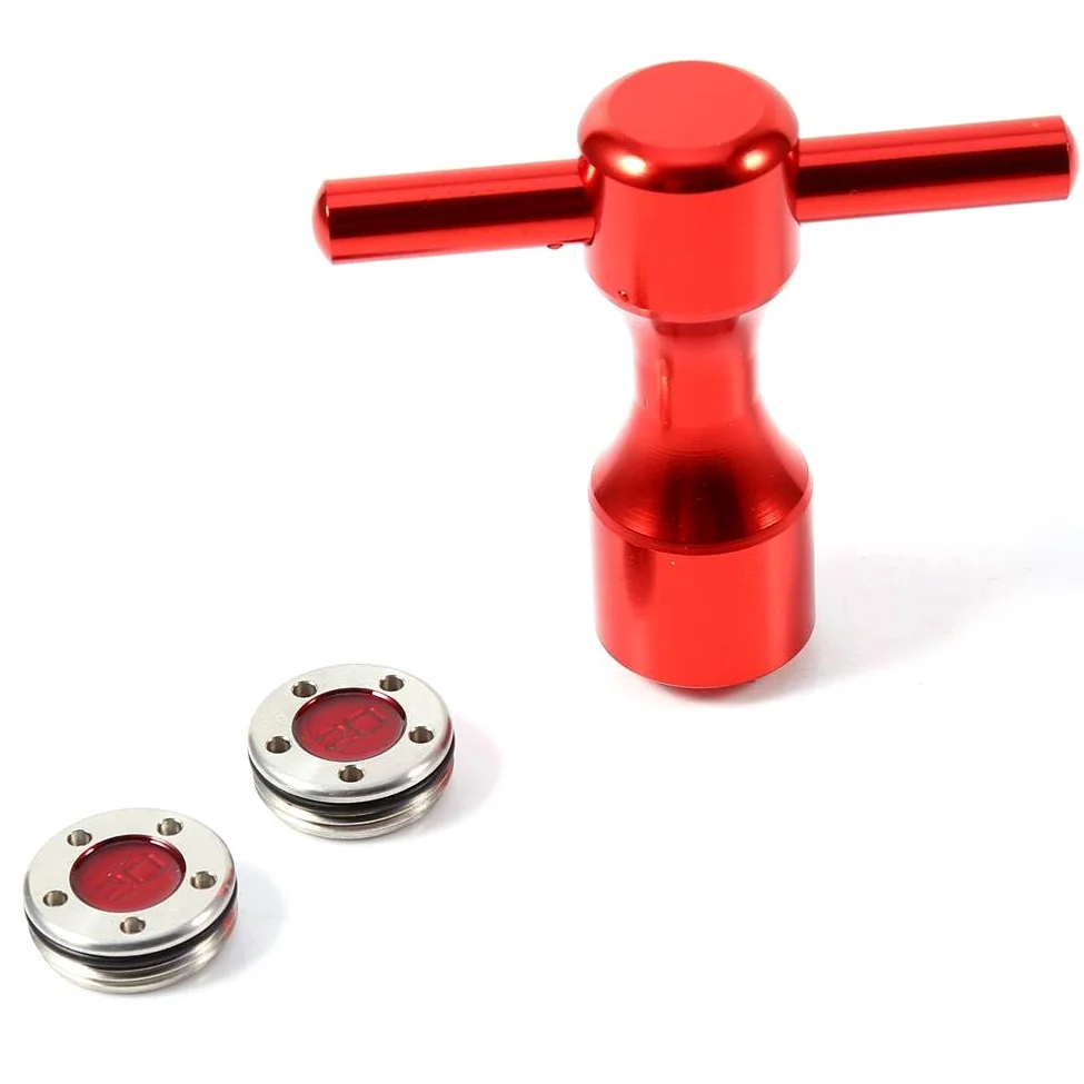 Alomejor Putter de Peso 2pcs Peso Llave Herramienta Putter Personalizado Pesos Disponibles para putters Scotty Cameron(20g)