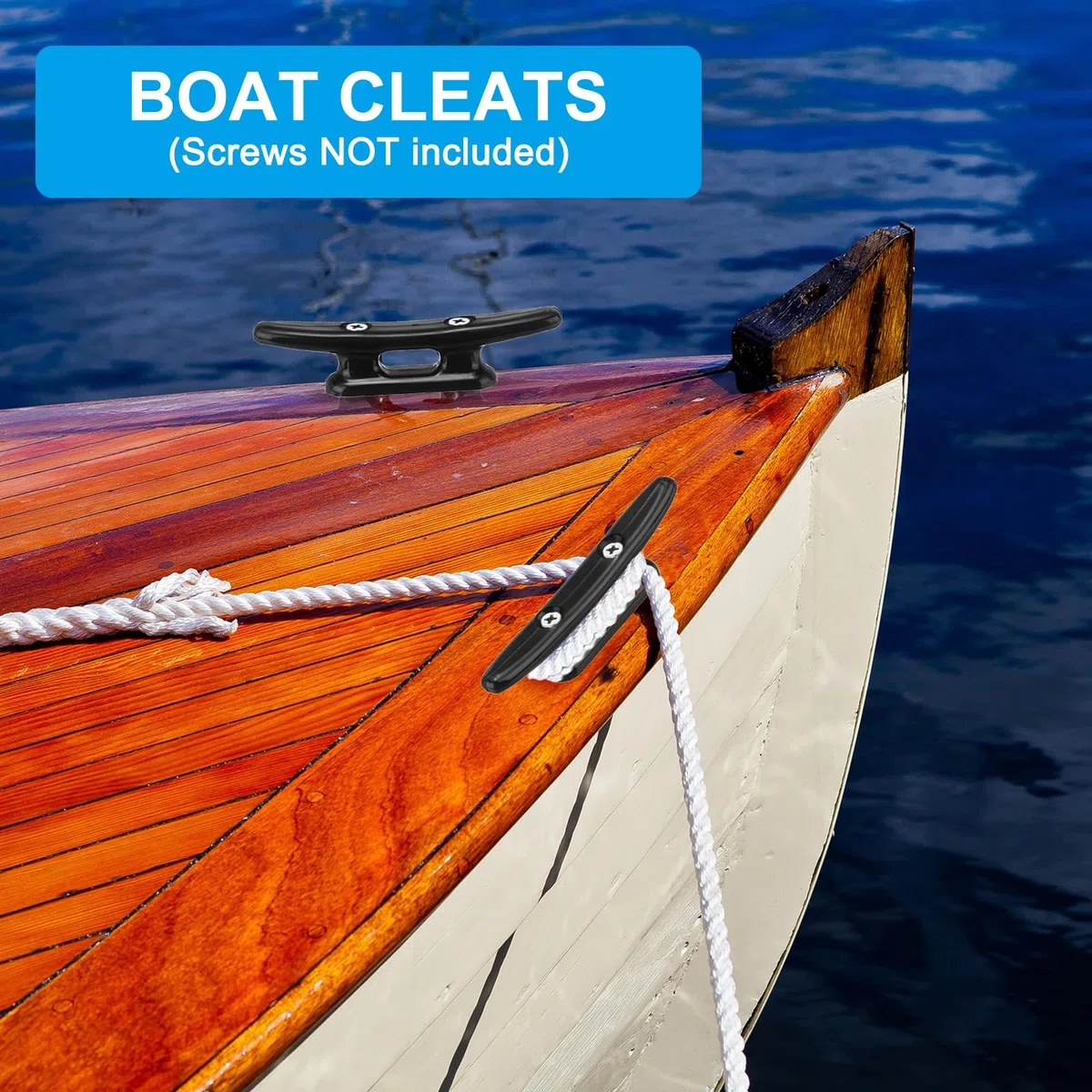 PATIKIL Tacos de nailon para barco, kayak, cuerda pequeña, para decoración de barcos, canoas, kayaks
