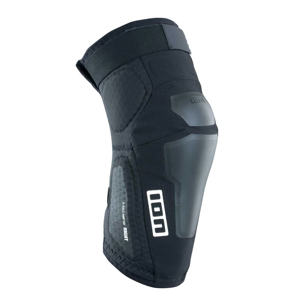 Ion K-Pact Amp HD Bicicletas Rodilleras Negro 2023: Talla: L