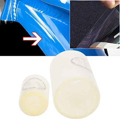 Keenso Film Protector Cuadro Bicicleta, 2 Unids Alto Polímero Poliuretano Mountain Bike Frame Protector Bicicleta Cuadro Etiqueta Bicicleta Superficie Anti-arañazos Paster