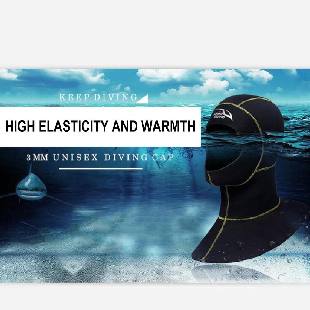 Oshhni Gorro de Neopreno para Deportes acuáticos - Mantén el Calor en el Agua