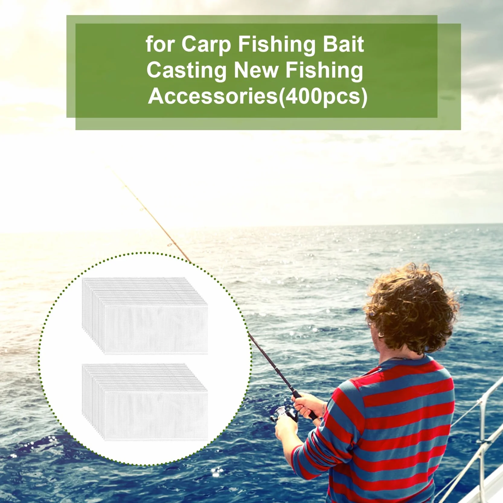 400 bolsas de PVA para pesca, bolsa de PVA rápida soluble en agua, 7 x 14 cm, accesorios para carpa, alimentación de barco, forraje, maíz enlatado, harina de pescado, pellets de pesca