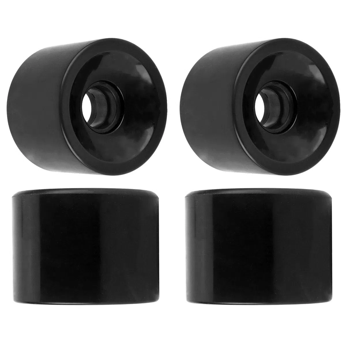 70mm Longboard Skateboard Wheels Dureza 78A Polyurethane Cruising Wheel Gratis ABEC-7 Rodamientos y espaciadores Set de 4