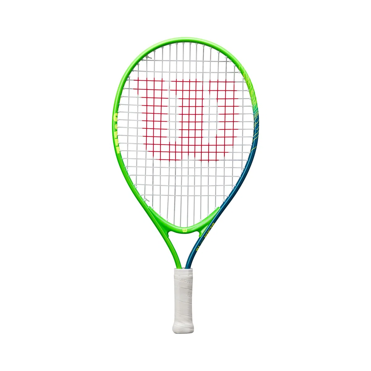 Wilson Slam Junior 19 Boys Tennis Racket Red/Yellow Strung 205g L