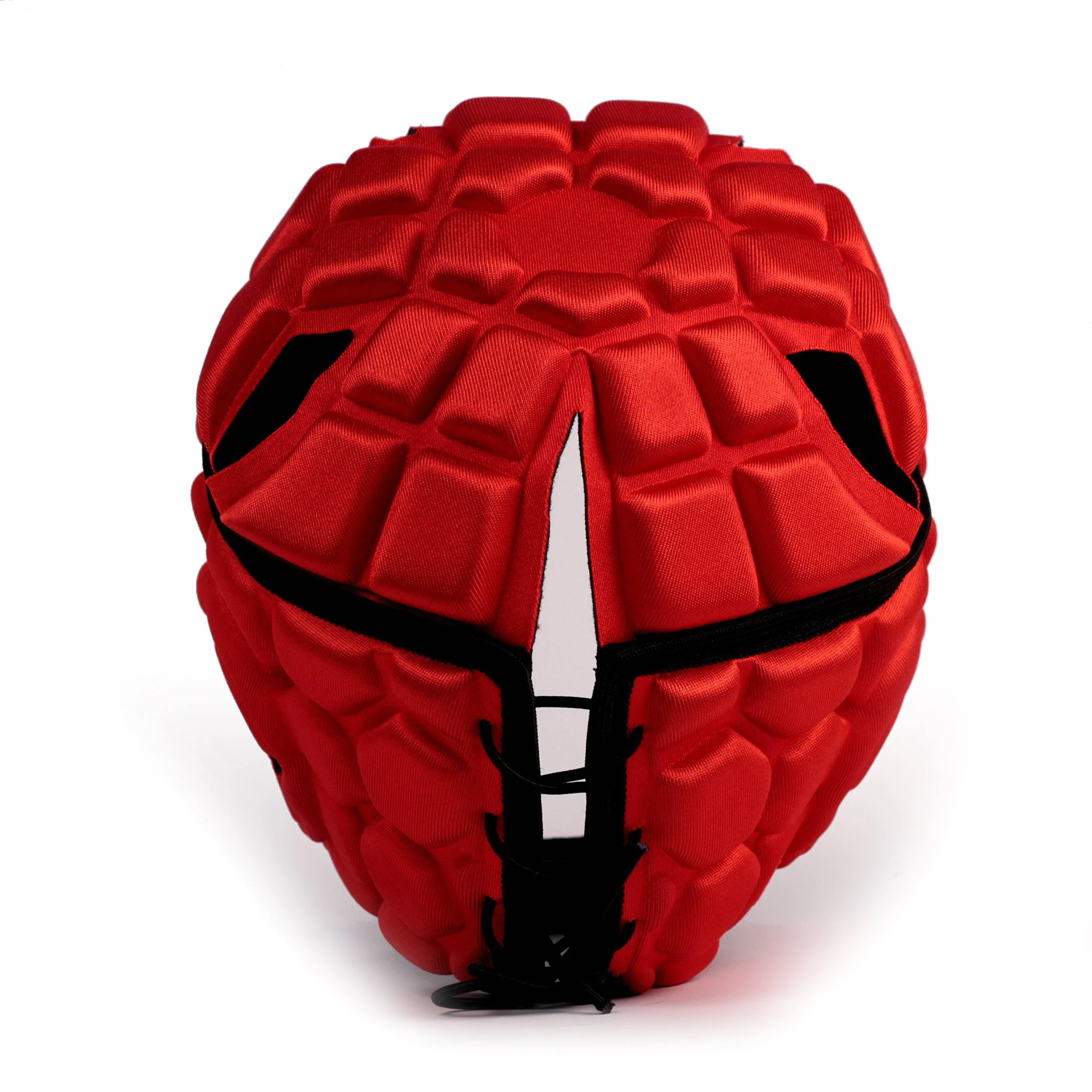 Heat Pro - Protector de Cabeza para Casco de Rugby de competición, Color Rojo