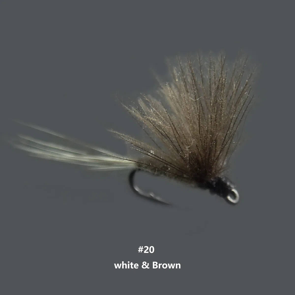 Moscas secas para la pesca con mosca/ninfas/paracaídas Caddis/Oreja de liebre DORATO/ELK Hari/GRIFFITH'S GNAT/HEMMINGWAY/Paracaídas Adams/Royal Coachman/PEG'S Midge (Small CDC Dun)