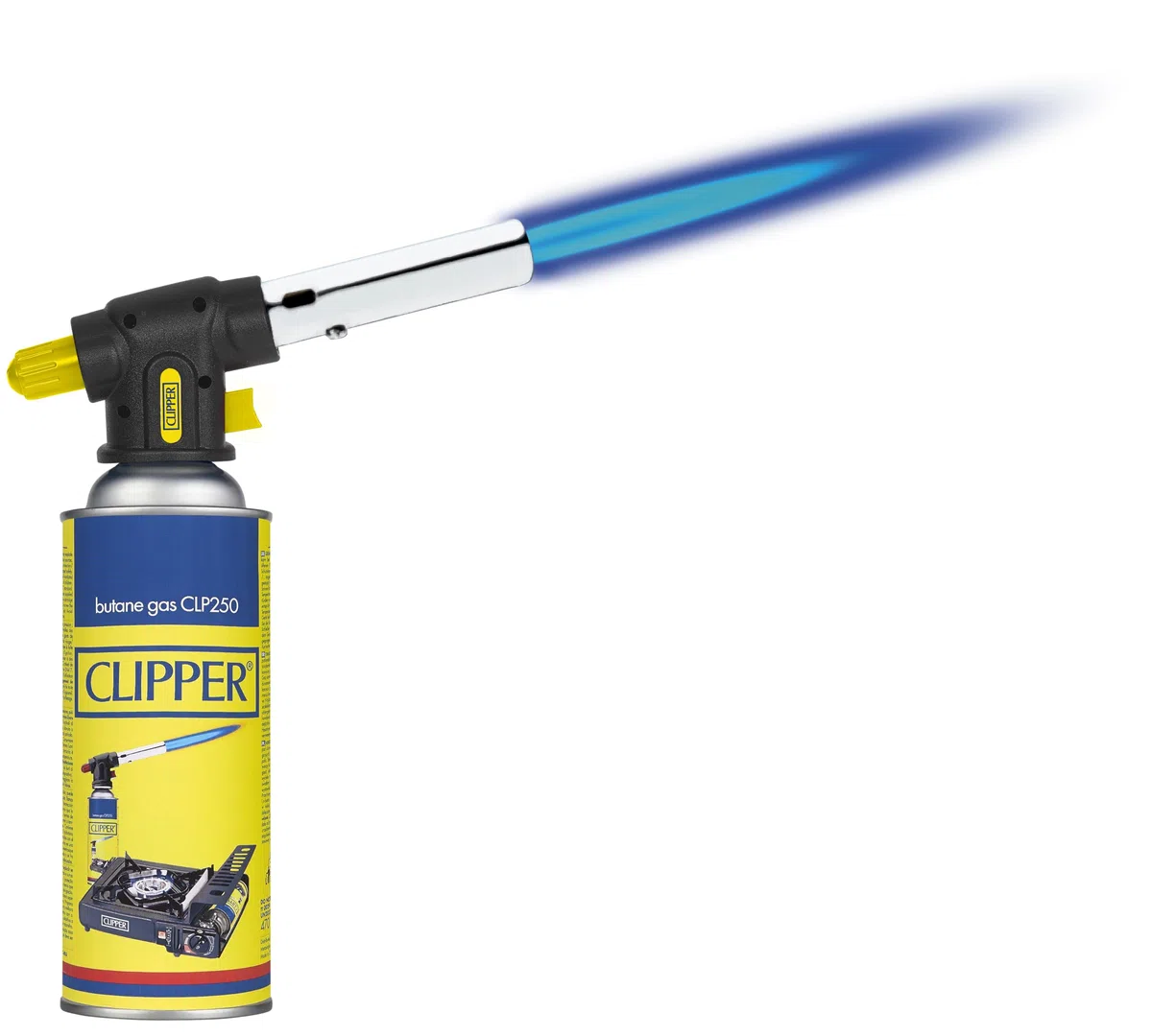 Clipper - Cartuchos de 400ml de Gas Universal para Dispositivos de Fuego | Válvula GLP250 | Camping Gas, Estufas, Sopletes y Cocina