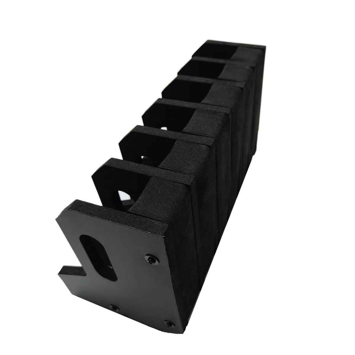 Estante compacto de espuma EVA para almacenamiento de pistolas, 6 ranuras, soporte de exhibición para armas, organizadores de gabinete, fundas protectoras
