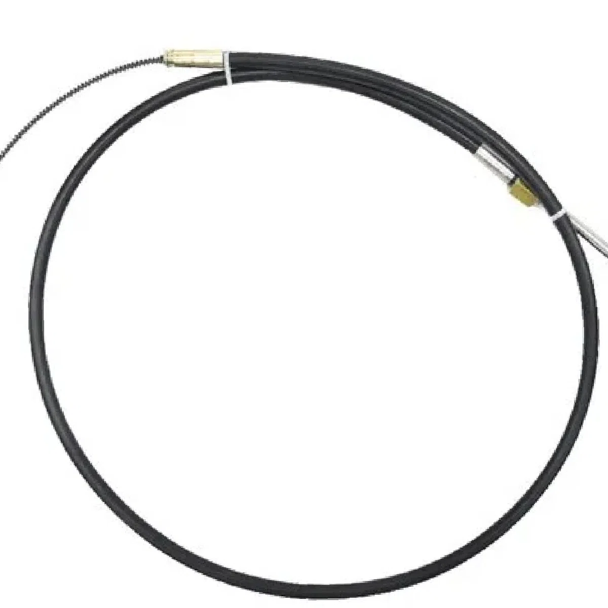 Cable de dirección de servicio liviano Aqmm5813 de dirección de barcos de acero inoxidable 304 Tipo M58 para reemplazo de aplicaciones, 13 pies