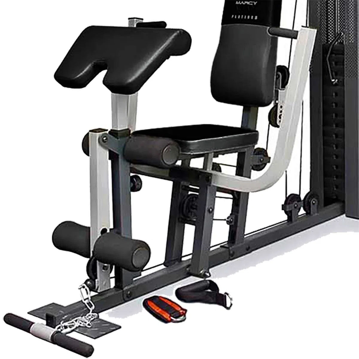 Marcy GS99 Dual Stack Home Gym (Prensa de piernas, 2 usuarios), 2 x 65 kg