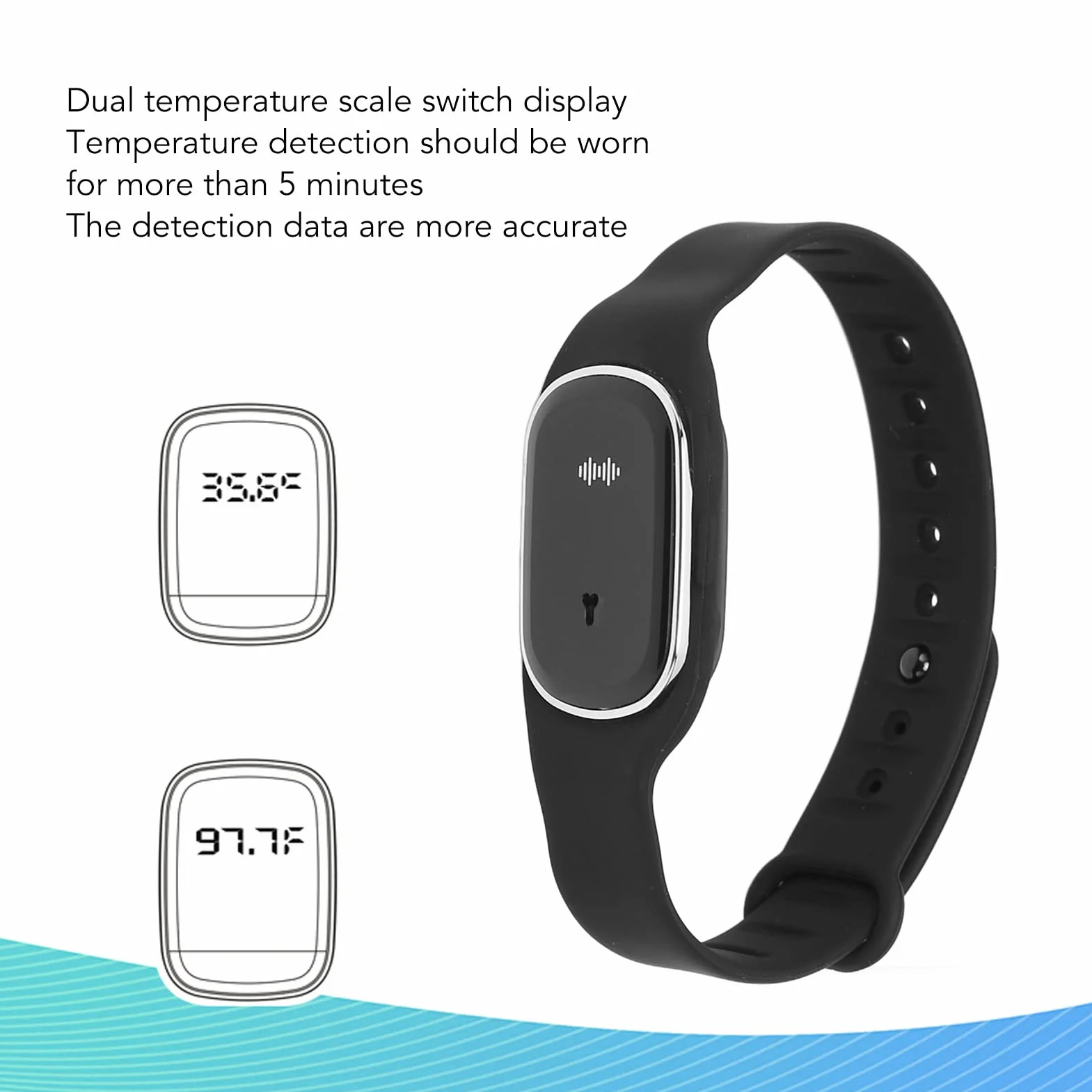 Gonetre Pulsera Repelente de Mosquitos, Bandas de Mosquitos Electrónicos Sonoros, Pulsera Repelente de Insectos, Reloj Repelente de Vigilancia USB Reloj de Pulsera Repelente Portátil (Negro)
