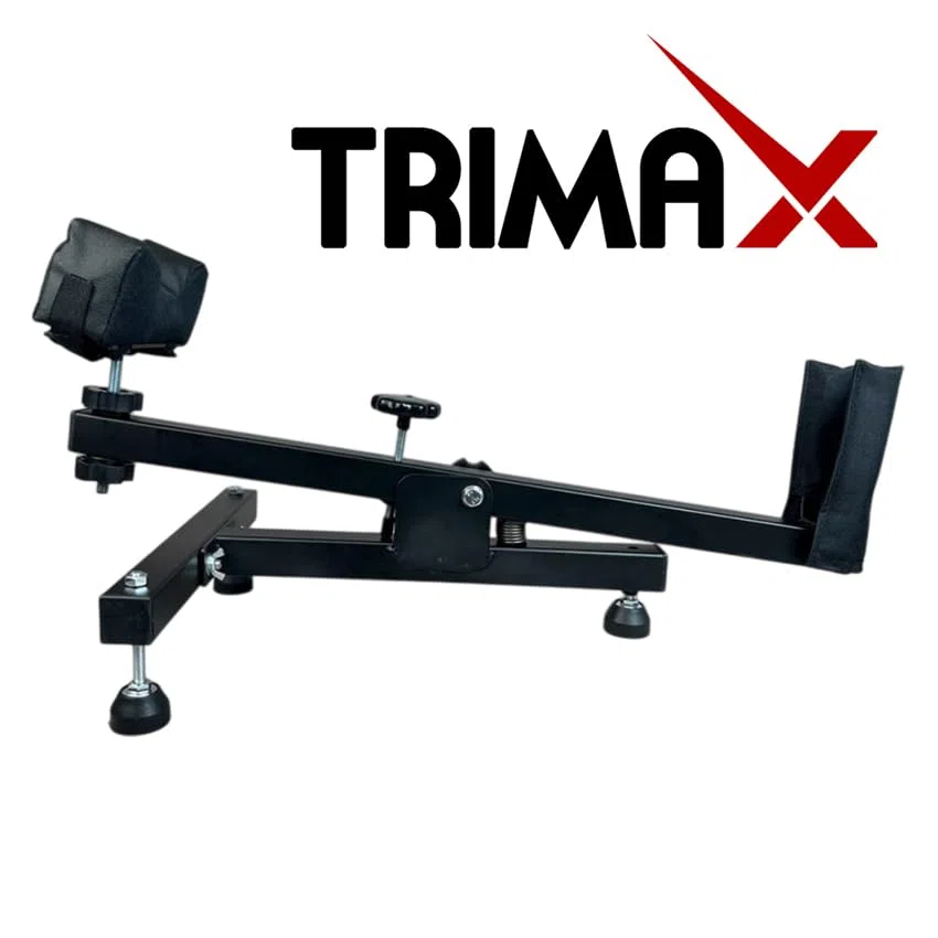 ECOMMUR Banco de Tiro GS01 | Apoyo para carabinas, escopetas y Rifles - Soporte de Mantenimiento o para calibrar visores