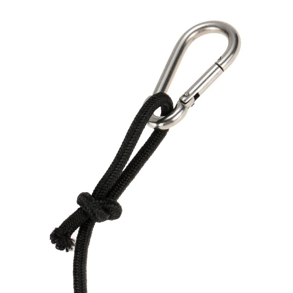 Docooler 1pieza Kayak Drift Anchor línea de remolque Cuerda de remolque (9,1 m/30 ft largo cuerda de nailon Clips de Acero Inoxidable Kayak Accessory (Amarillo)