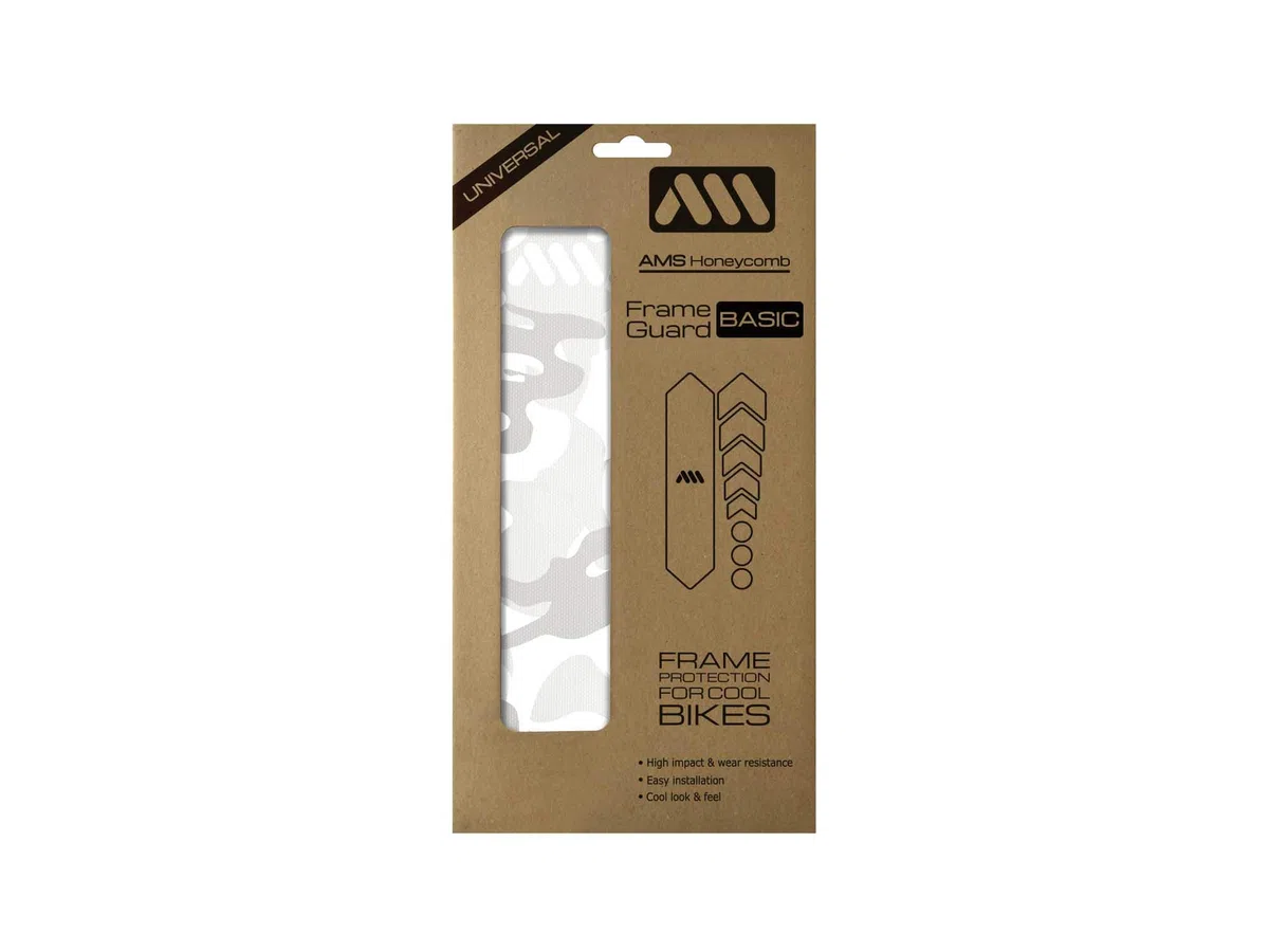 All Mountain Style Protector Cuadro Bicicleta MTB | Protector Adhesivo Cuadro Bici Modelo Basic con 9 Protectores | Protege tu Bicicleta de Arañazos y Golpes