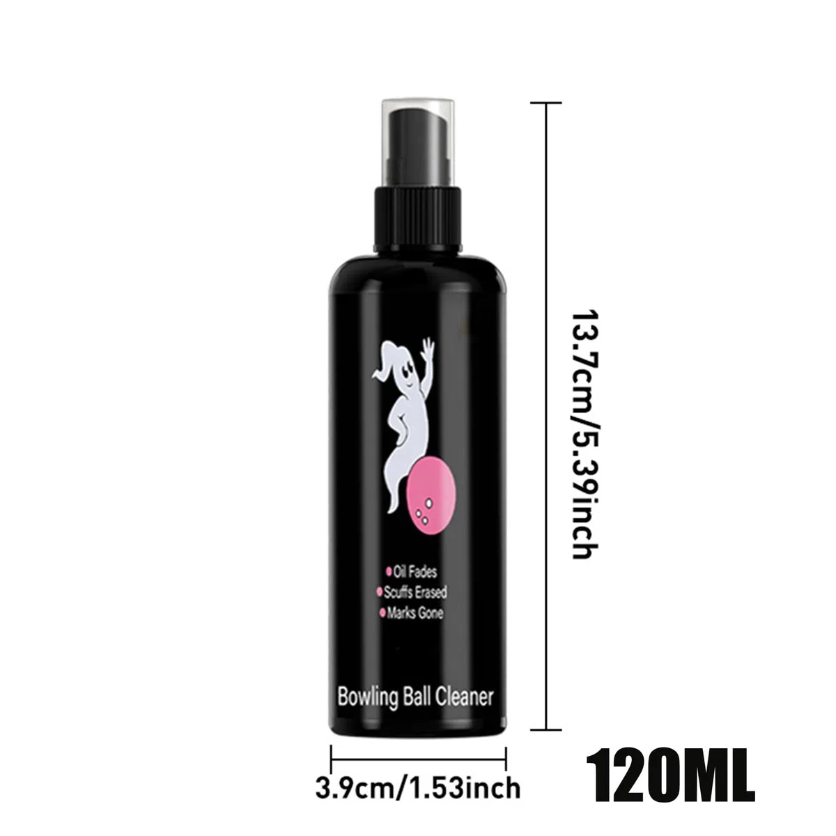Limpiador De Bolas De Bolos - Líquido Quitamanchas Portátil De 120 Ml | Accesorio Profesional De Mantenimiento De Bolas De Bolos Para Hombres Y Mujeres | Eliminador Eficaz De Y Desgaste Para To