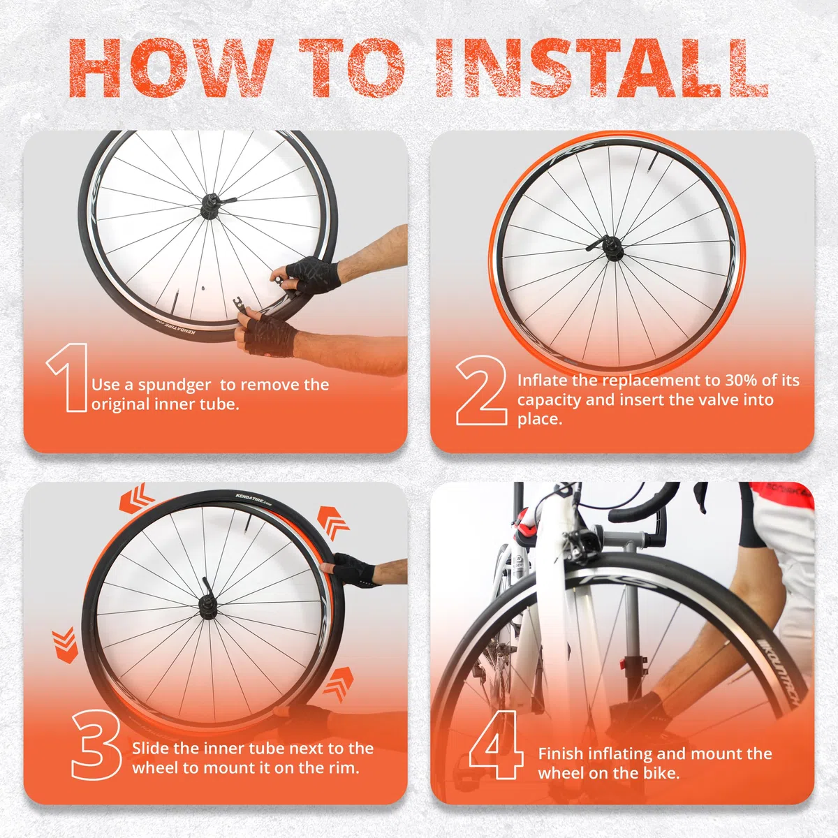 IMPALAPRO - Cámara Bicicleta Carretera 700 x 18-32C Ultraligera 28g 0.2mm válvula Presta 45/65/85mm - Camaras de Aire 700 - Camara Bici Carretera 700 - Camara Bici 700