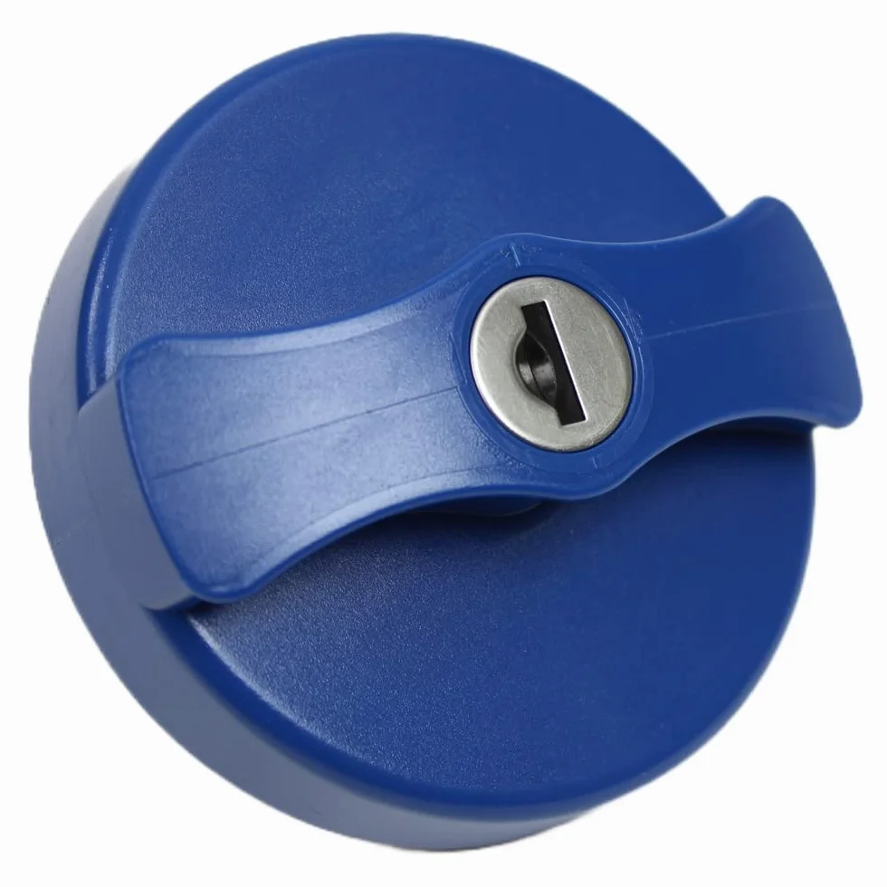 ABL - Tapa para depósito de agua, azul, caravana