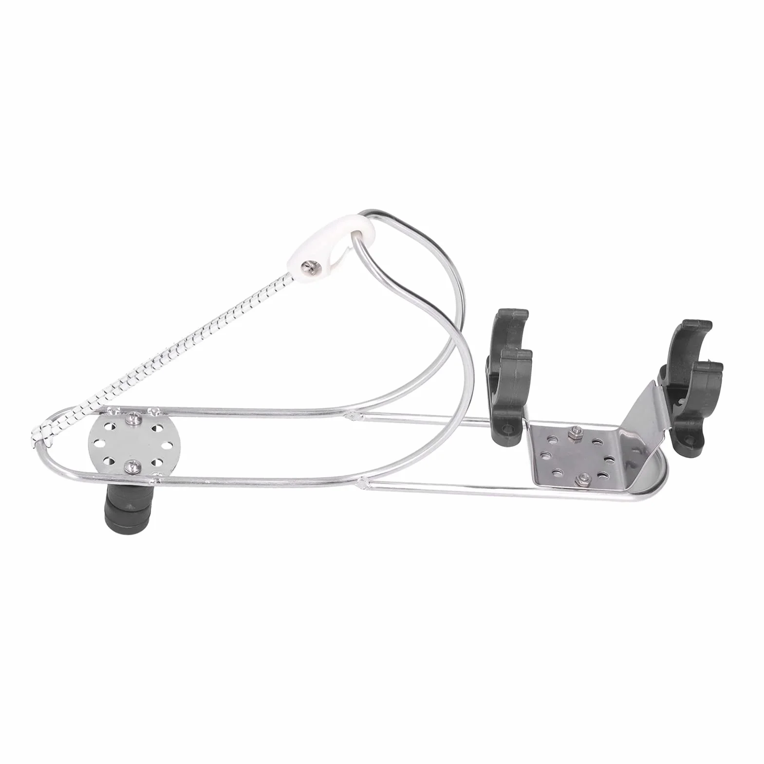Soporte de Aro Salvavidas Marino para Barco Selección de ángulo Arbitrario Pequeño Volumen Soporte para Aro Salvavidas para Boya Salvavidas de Herradura Y Boya Salvavidas