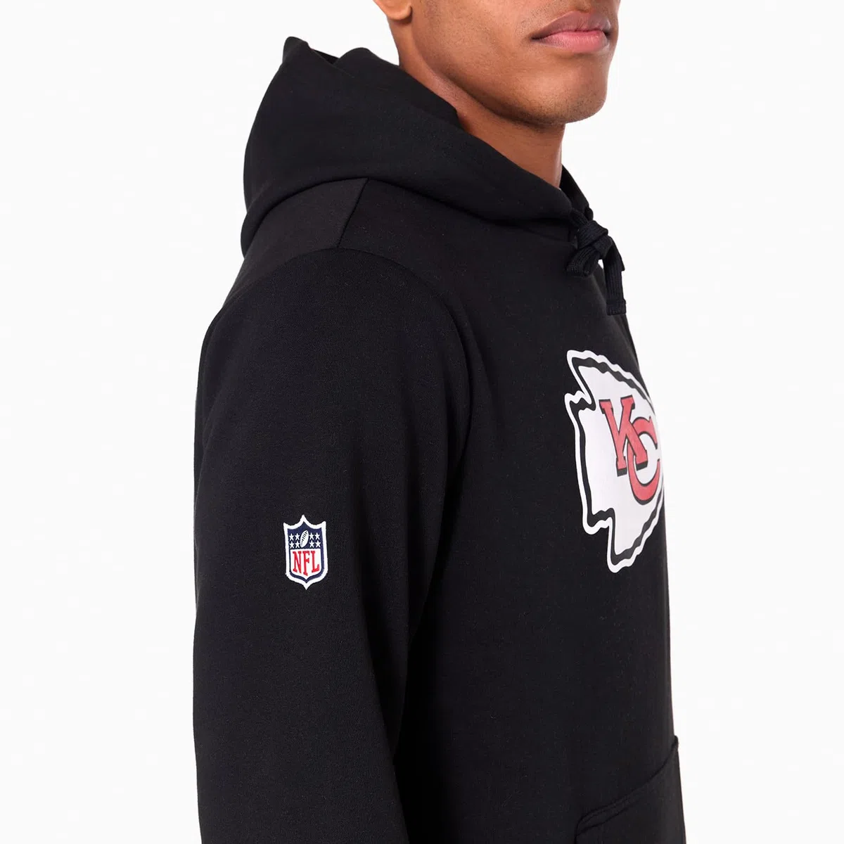 New Era NFL Hoody Capucha Sudadera suéter Fútbol Americano Logotipo del Equipo