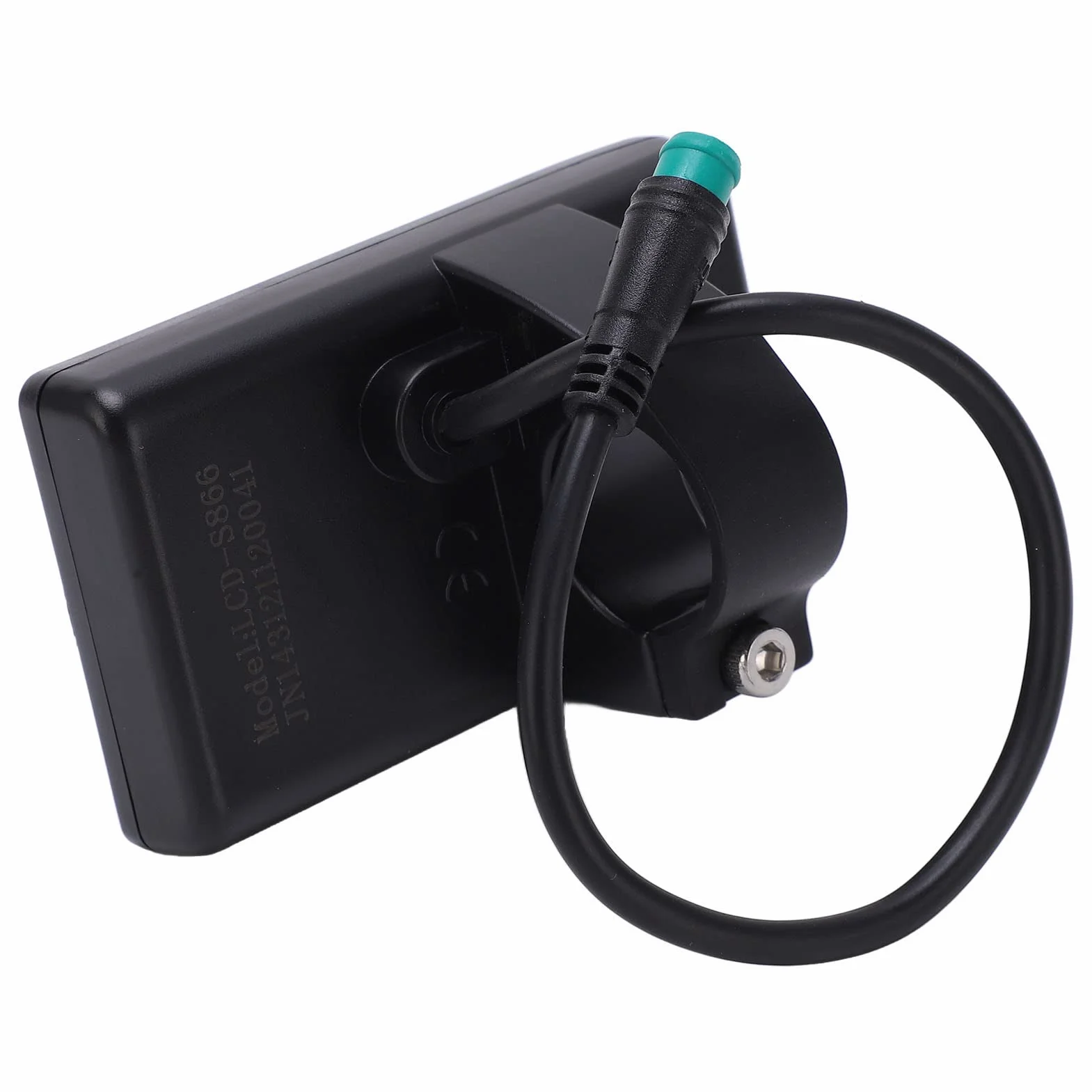 LCD Display Meter S866 Display Meter Control Panel with Waterproof Plug Electric Bike LCD Display Display 24V 36V (Default) 48V (Adjustable)