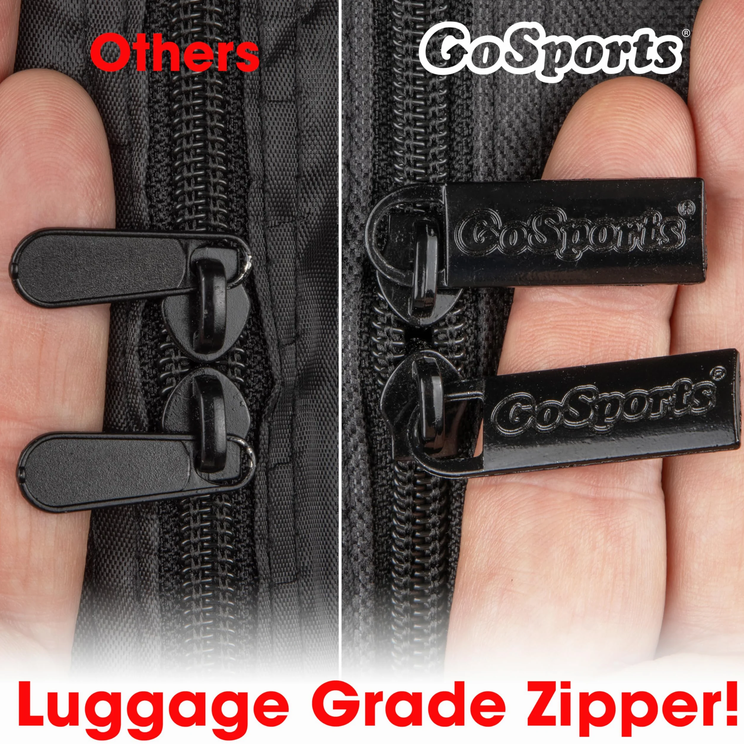 GoSports Premium Cornhole - Funda de Transporte (tamaño reglamentario o tamaño de Puerta Trasera)