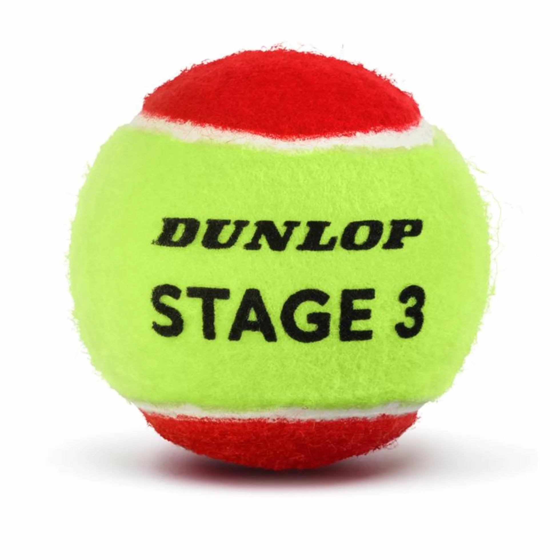 DUNLOP Pelota de Tenis Stage 3 roja