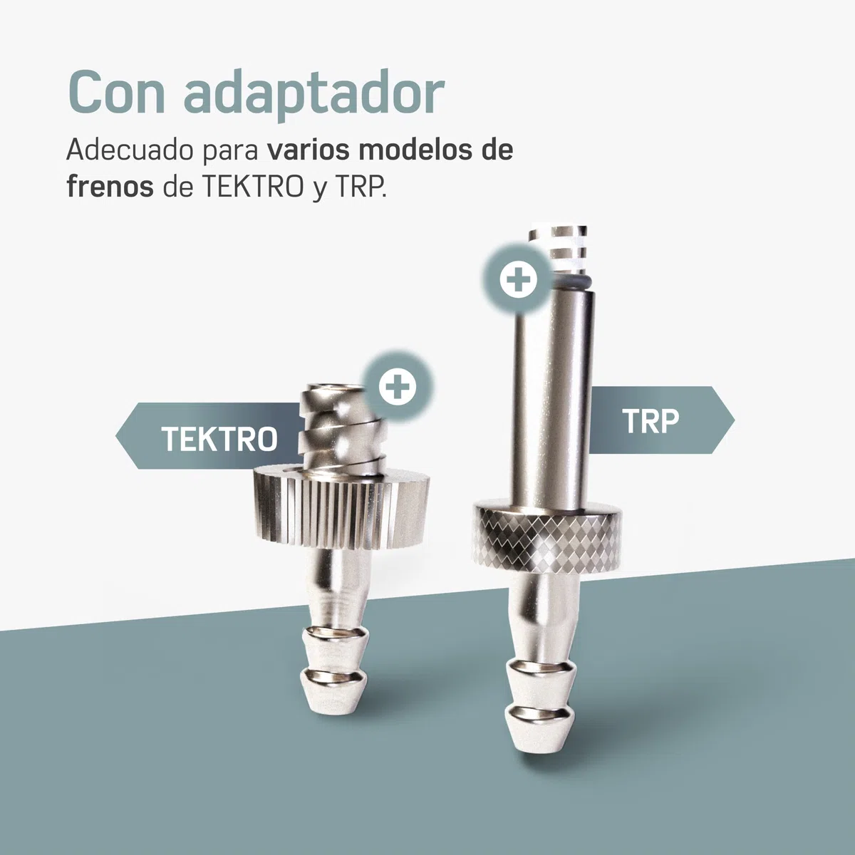Borgen Kits de Purga para Frenos Apto para TEKTRO-TRP Discos hidráulicos I Kit de Servicio para Frenos de Bicicletas I Conjunto de Purga con Instrucciones Paso a Paso para la Purga