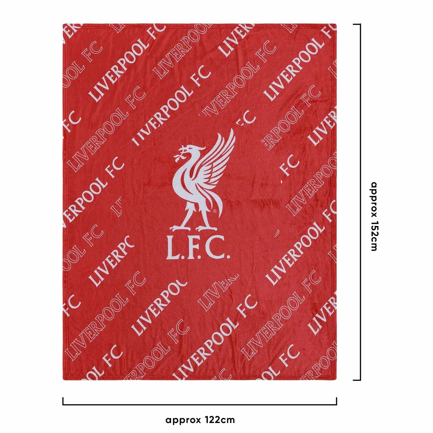 Manta para cama con ventilador de Liverpool Premier League