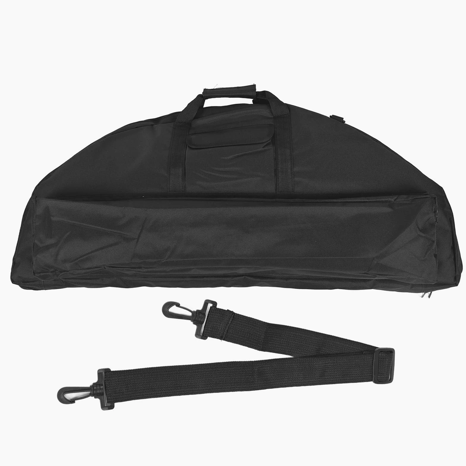 Bolsa para Arco Compuesto, Bolsa De Transporte para Arco De Lona De 95cm/37,4 Pulgadas, Funda para Arco Ligera con Correas Ajustables Y Bolsillo para Flechas