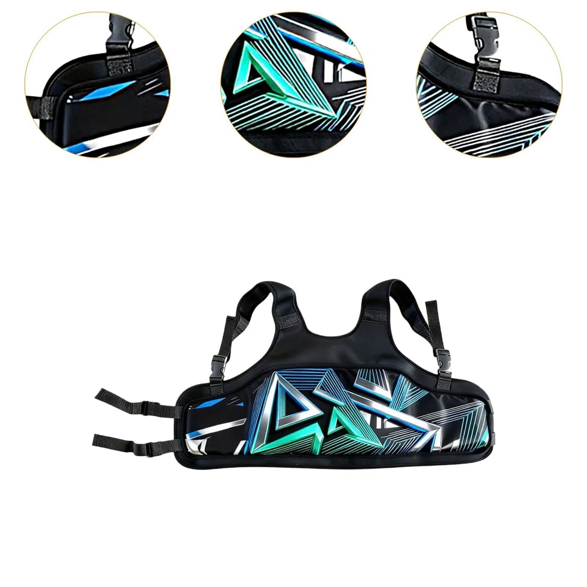 Protector de Costillas para Karting, Cómoda Y Ligera para El Pecho, Azul