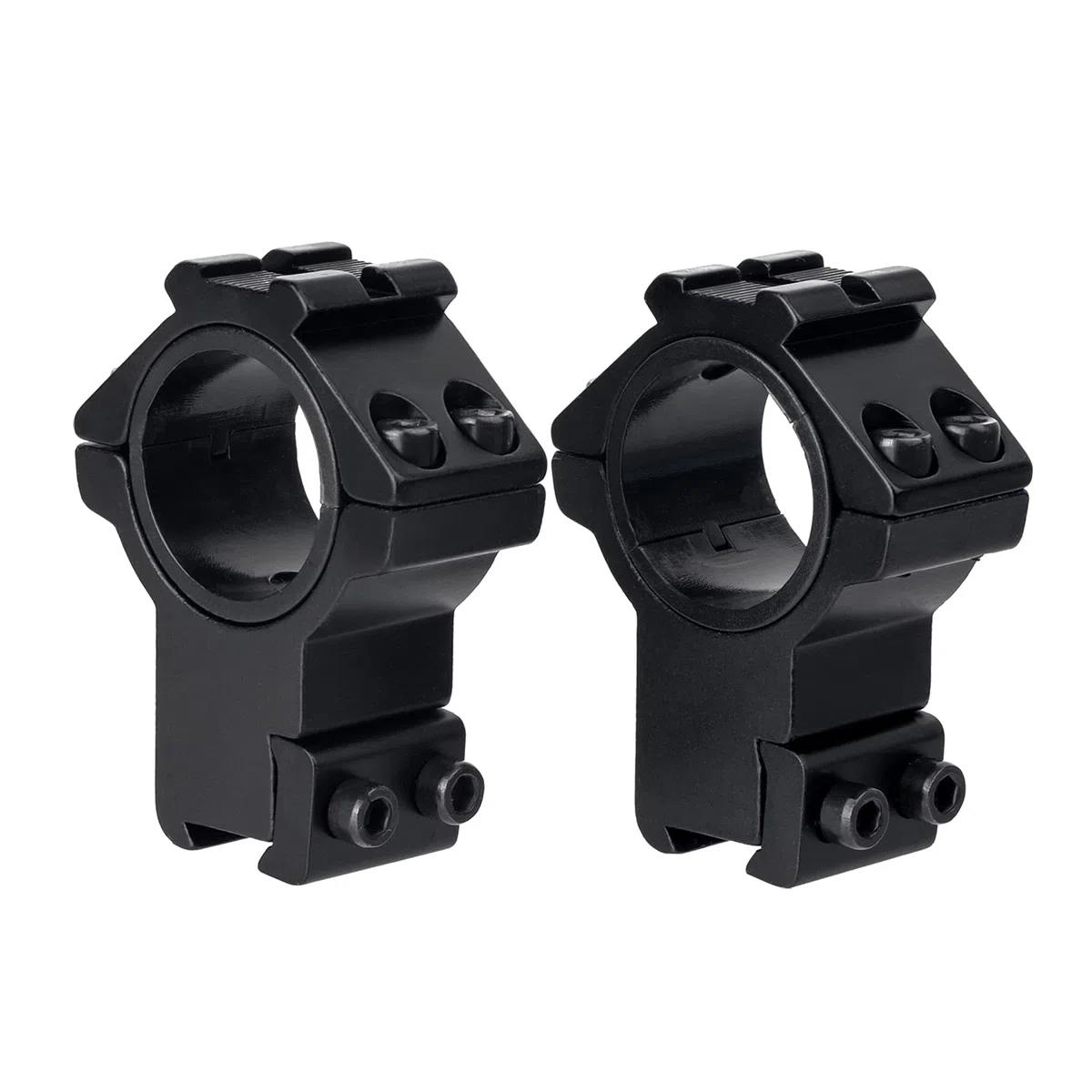 De Alto Perfil 1" Anillo de Dovetail - 30mm/25.4mm Anillo del Montaje del Rifle Adapter Weaver/Picatinny Rail (11mm)