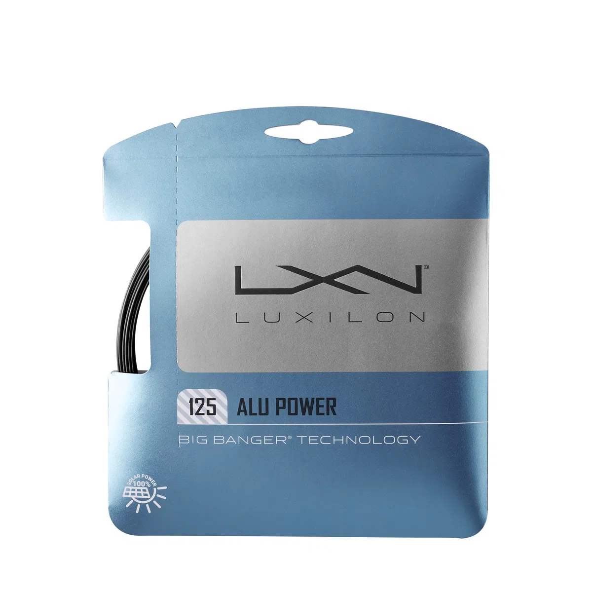 Wilson Cordaje de Tenis ALU Power Black 125: Juego