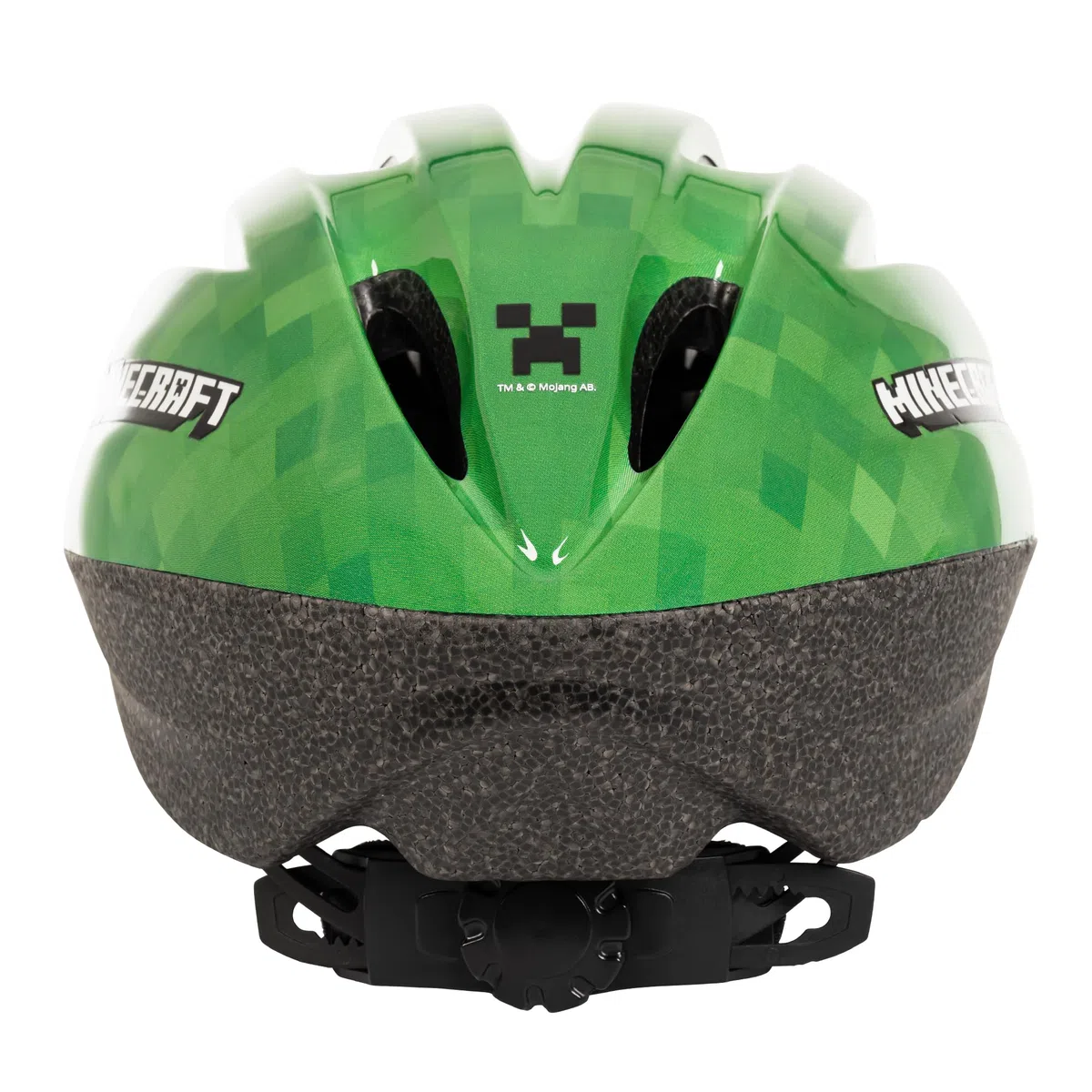Minecraft Casco de Bicicleta para niños 3+, Verde, Talla única