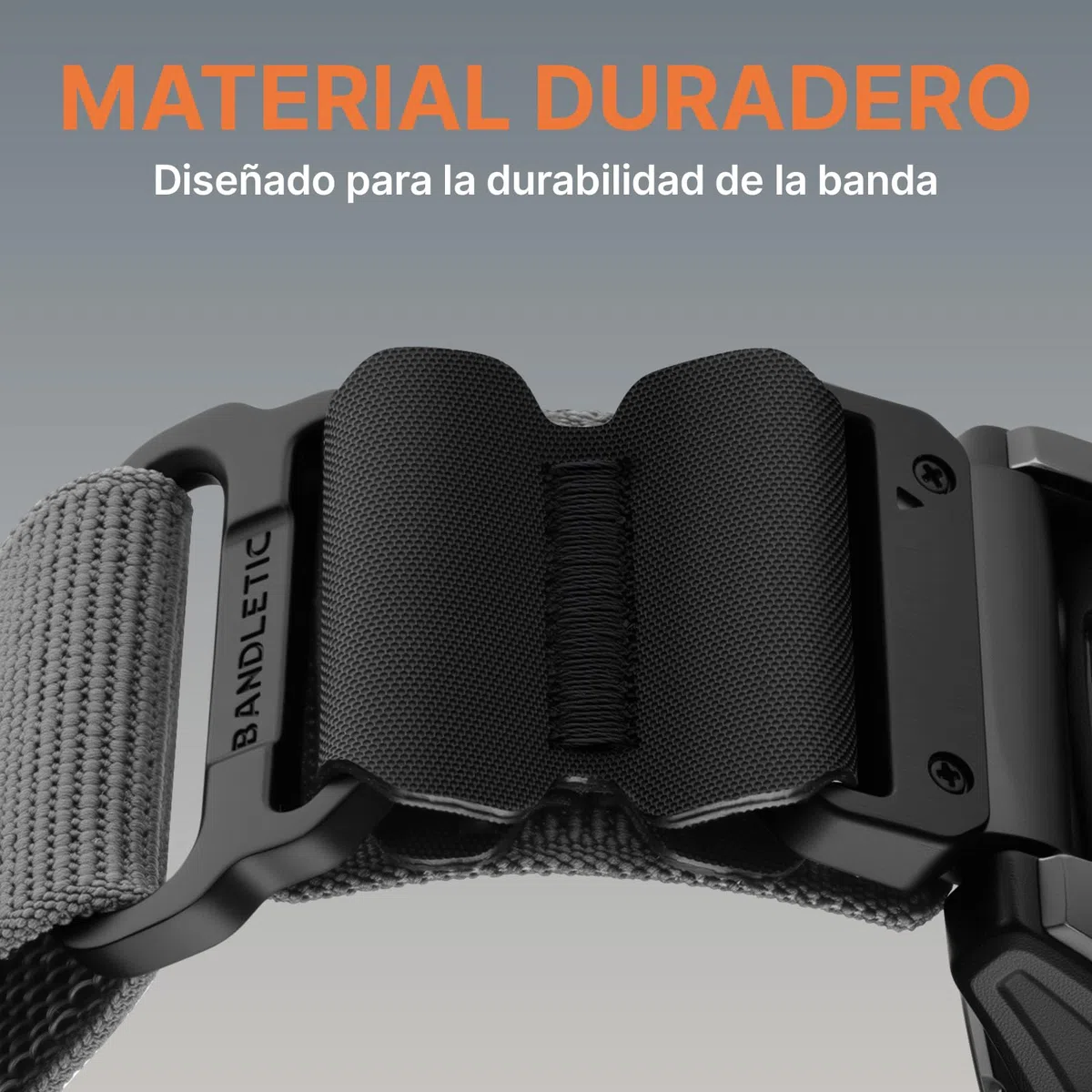 Bandletic Compatible Con Fenix 6 Pro/Fenix 6/Fenix 7/Fenix 7 Pro/Fenix 8/E 47mm/Fenix 5 Plus/Epix 2 Pro 47mm, Correa de Nylon QuickFit 22mm para Forerunner 965/955/945/935/Instinct 2/3/E/Quatix 8
