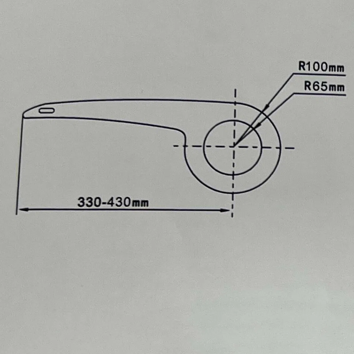 kowaku Cubierta de Cadena para Bicicleta Protector de Plato Engranaje Funda para Carcasa Protectora de Polipropileno Ligero Adecuado para Uso Diario Ad