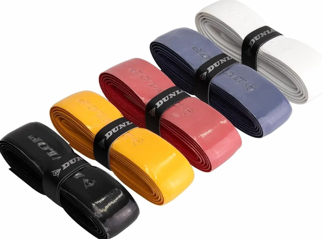 Dunlop Empuñadura de Repuesto Pro PU Squash, Multicolor, 24 Piezas