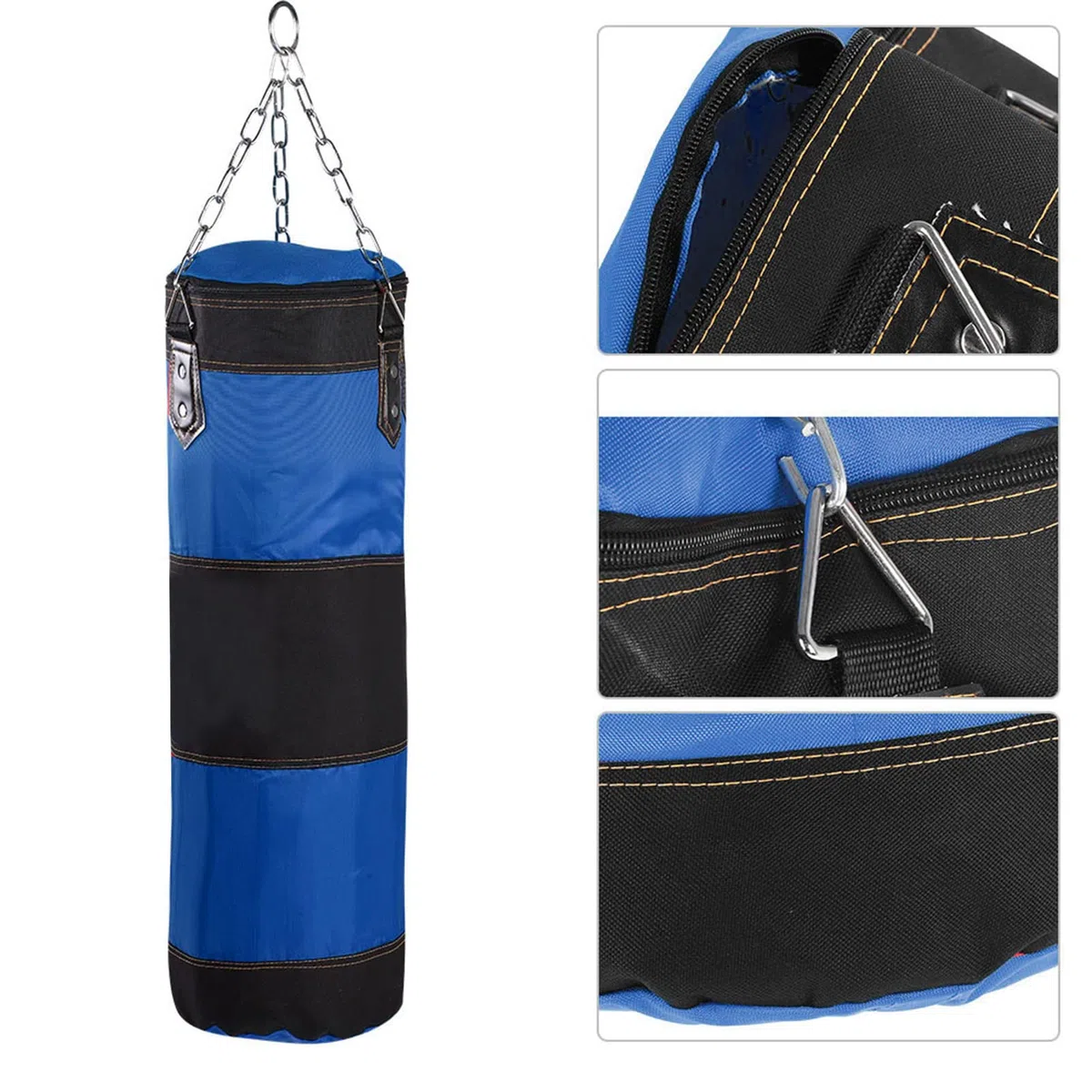 Saco de para Boxeo, Bolsa Eléctrica Duradera para Ejercicios de Entrenamiento Físico para Niños, Saco de Boxeo Pesado de 31,5 Pulgadas para Niños de 7 a 14 Años (#1)