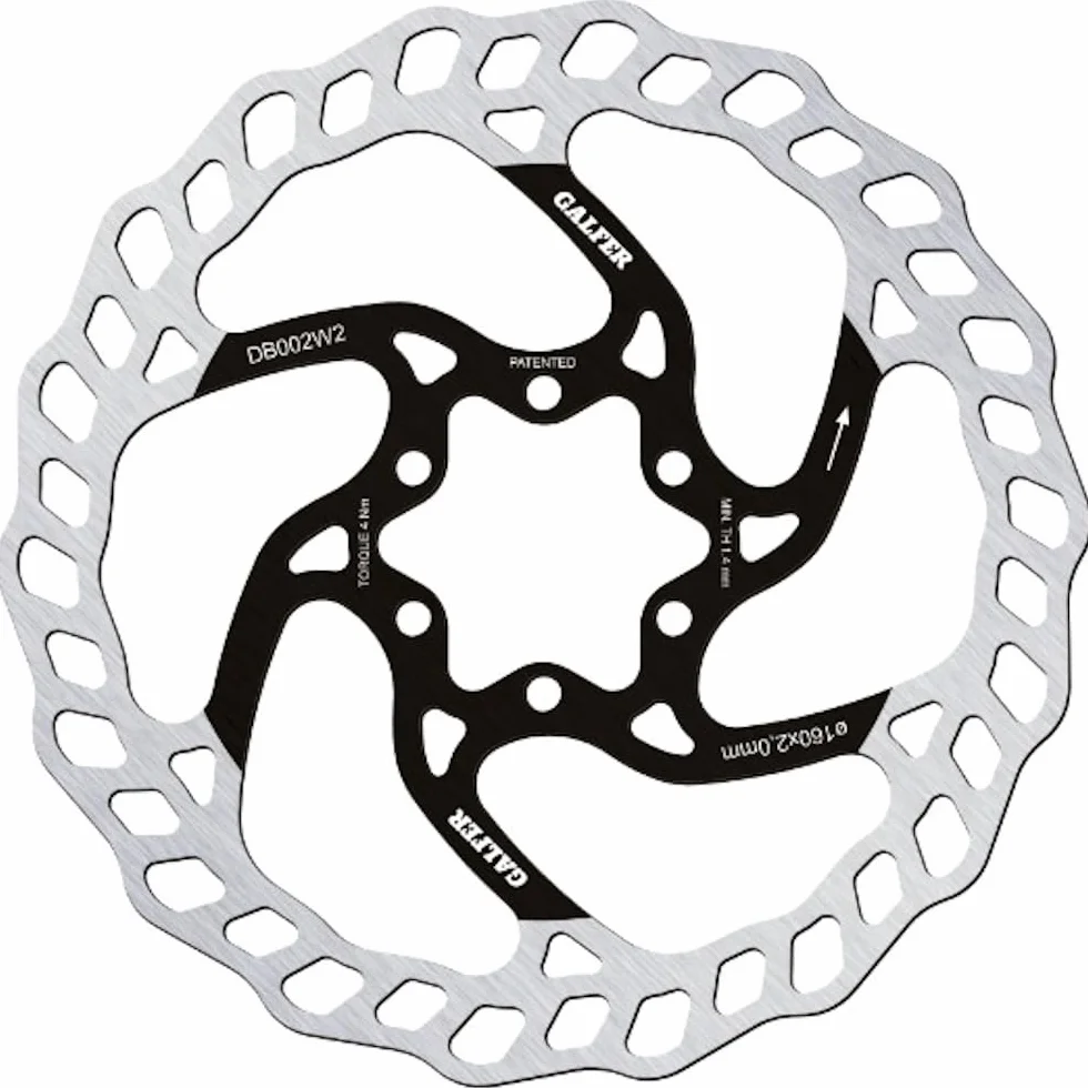 Galfer Disco de Freno Wave 223 x2.0 mm para Bicicleta – MTB y E-BIKE