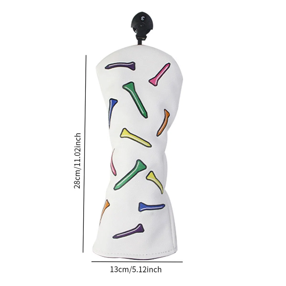 Qianly Funda de Madera para Proteger Palos de Golf