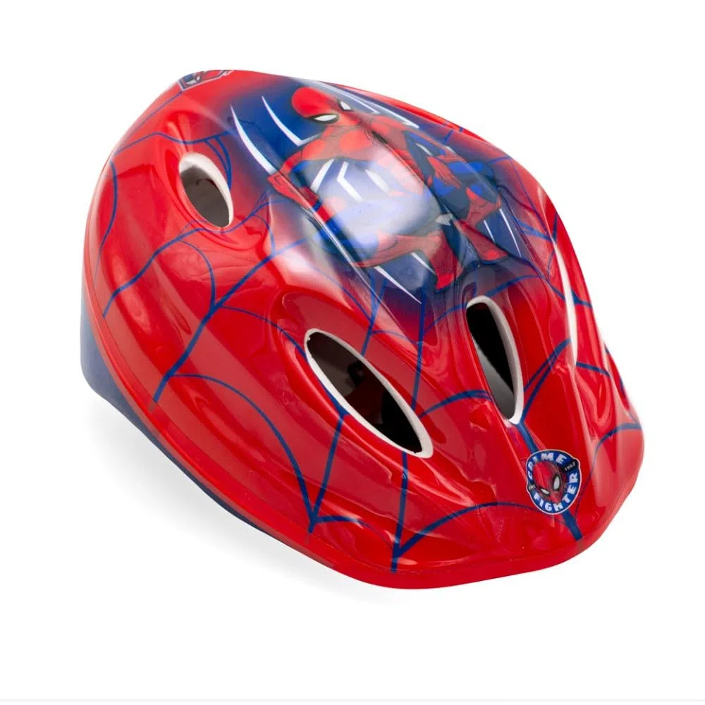 Disney Jungen Spiderman - Casco de Ciclismo, Multicolor, tamaño: 52-56 cm