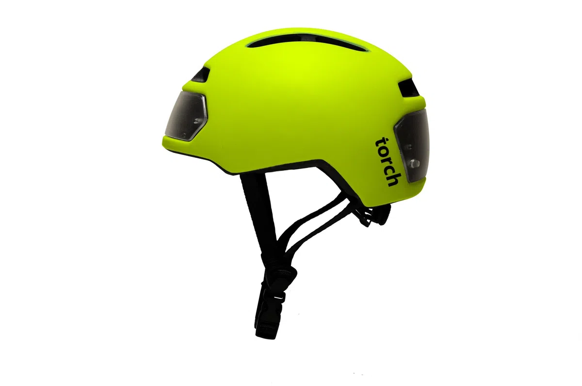 Torch T2 - Casco De Bicicleta Con Luces Integradas