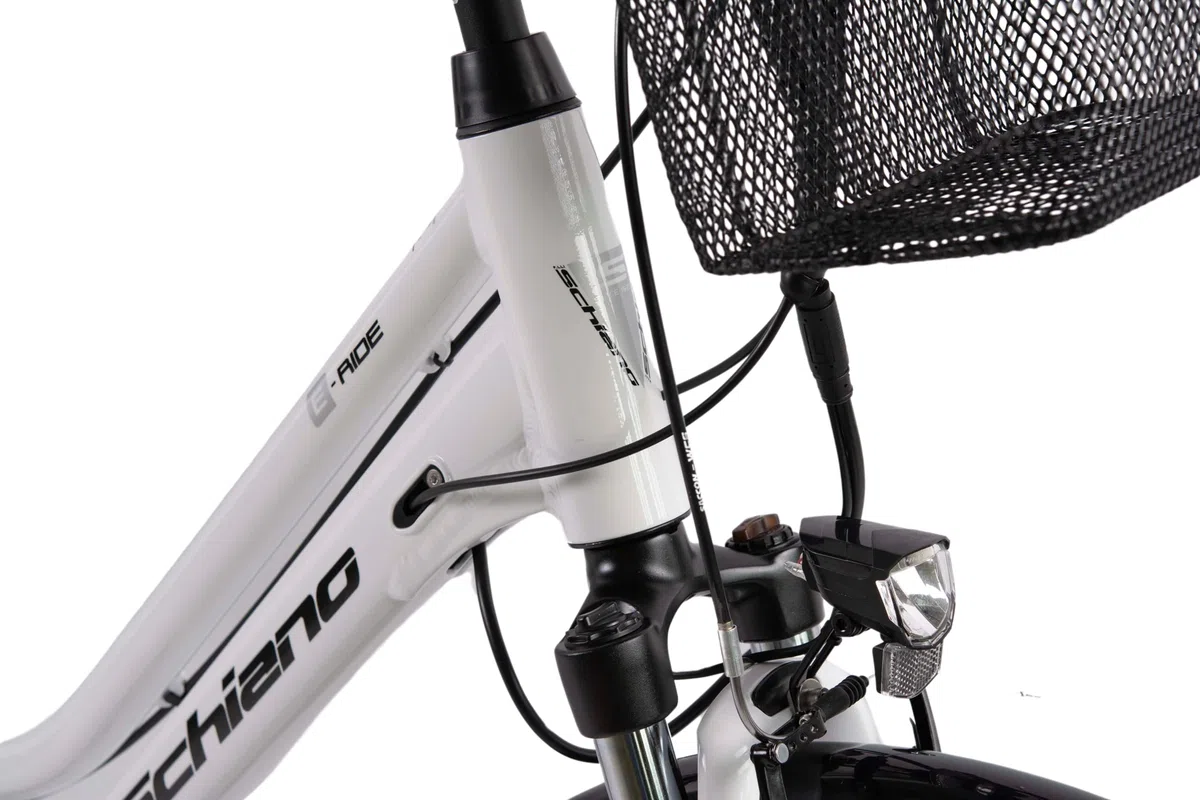 F.lli Schiano E-Ride, Bicicleta Electrica de Trekking, 28", Batería 36V 10.4Ah Extraíble, Motor 250W 40Nm, Bici Electrica Urbana, Unisex Adulto