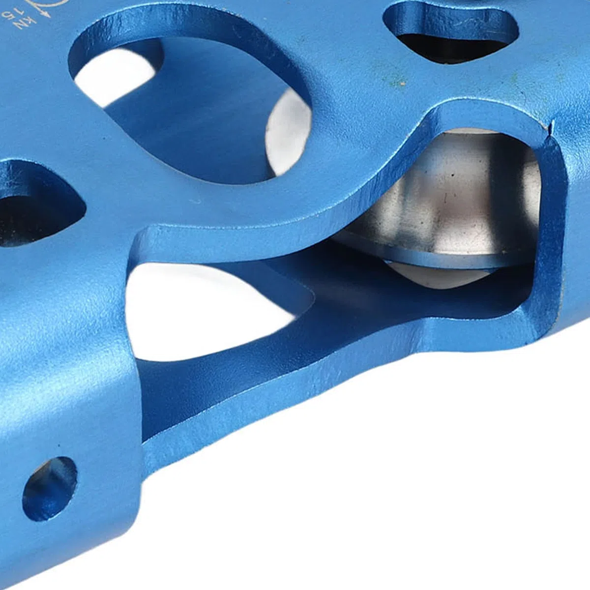 Polea De Tirolesa De Doble Escalada Polea De Teleférico De Transporte Aéreo En Forma De Corazón para Teleférico Escénico Dorado (Blue)