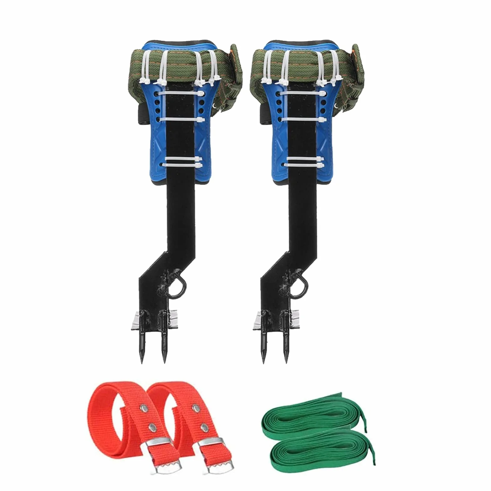 Trepadora de árboles, crampón, crampones antideslizantes, juego de equipo para trepar, herramientas de protección contra caídas, herramienta de escalada