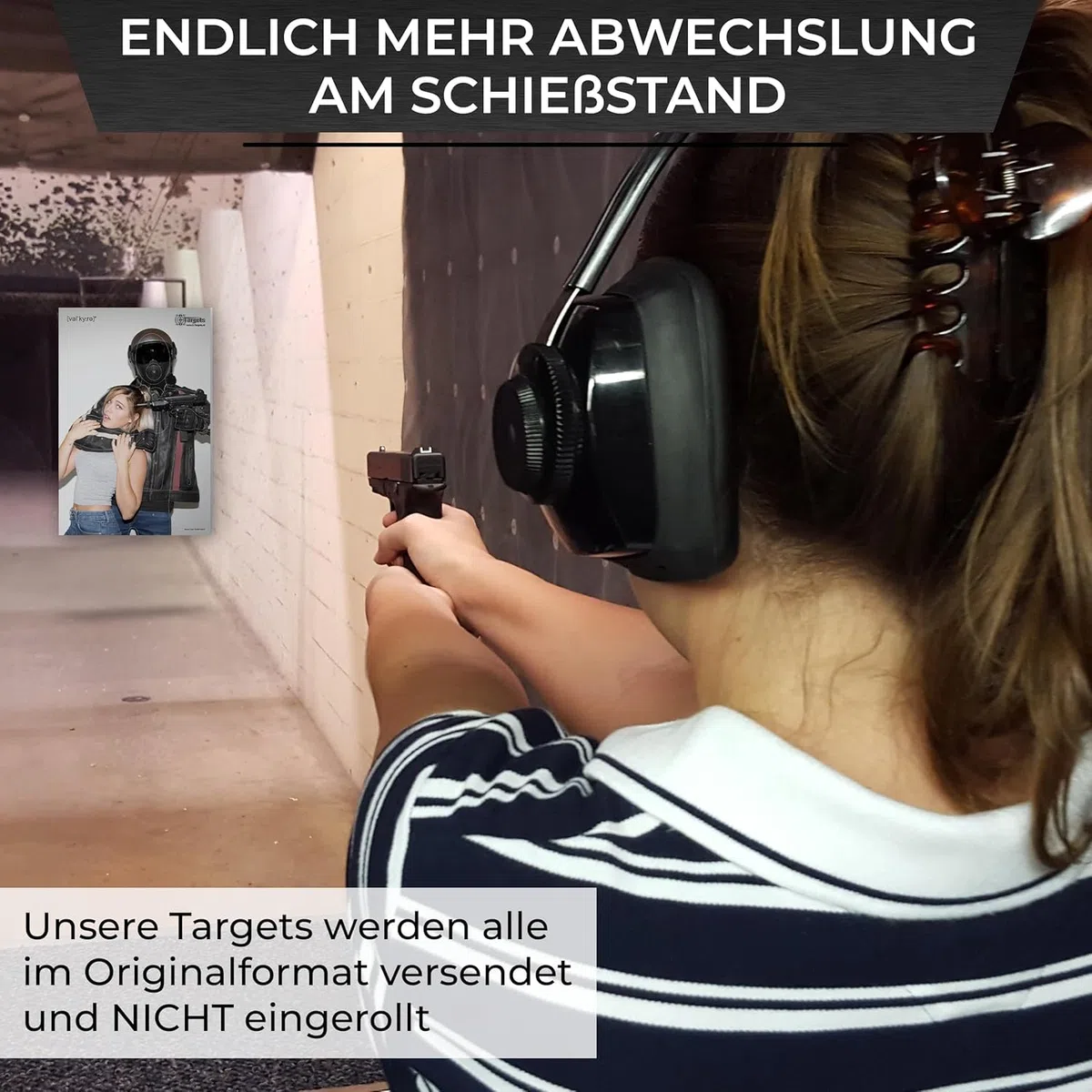 Hostage Target Danielle Valkyrie - Diana grande (53 x 80 cm, papel de 120 g/m²)