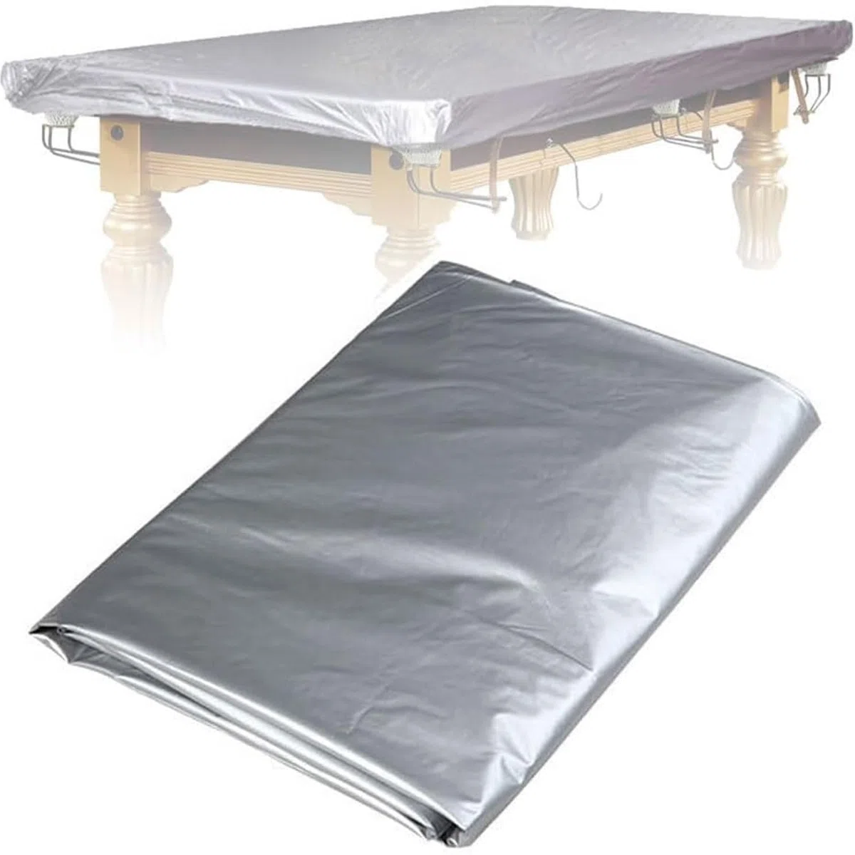 Funda para Mesa De Billar, Impermeable De 7/8/9/10/12 Pies Ligera, Cubierta De Billar Americano, Impermeable Y Protección UV, para Mesa De Billar Y Billar (Size : 10ft)