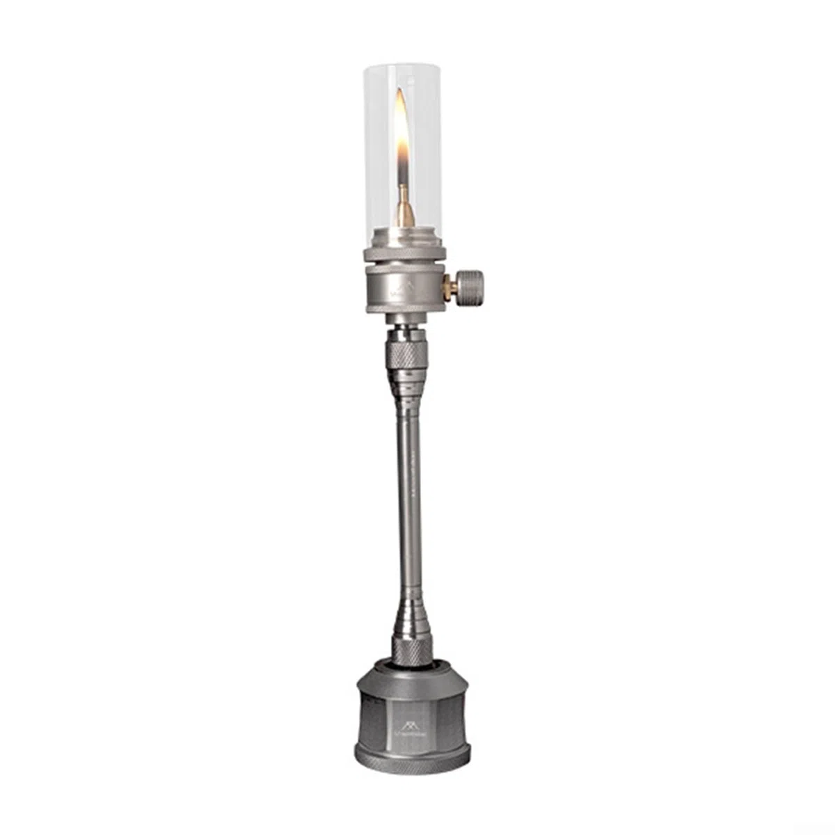 Gdfnmogo Vela de gas para camping, con funda de tanque vacía, ligera y compacta, luz de aventura de senderismo, con soporte ajustable para senderismo, campamento (solo tanque)