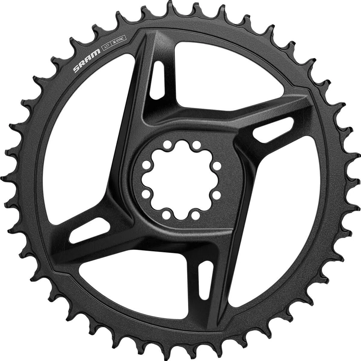 SRAM CRING Road 42T DM X-Sync Negro E1