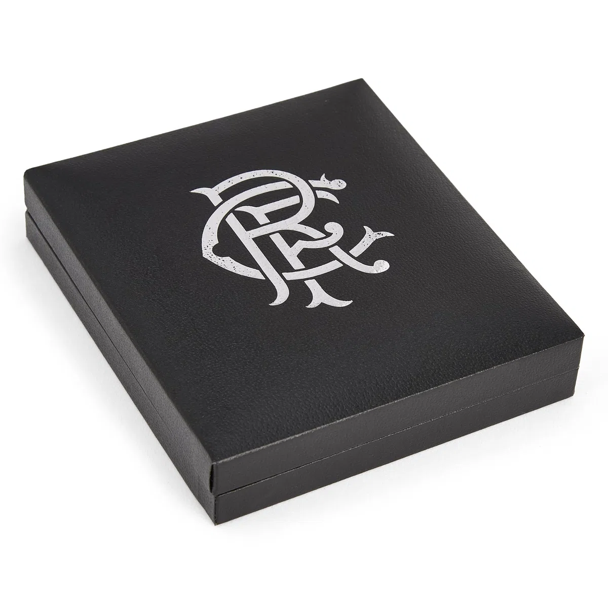 The Gift Scholars Collar de pergamino oficial de Rangers FC RFC, cadena de acero inoxidable, joyería para hombre